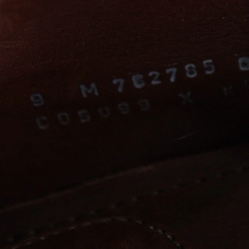 Cole Haan Mens Brown Leather Moc‎ Toe Derby Shoes N Air 9 M 762785